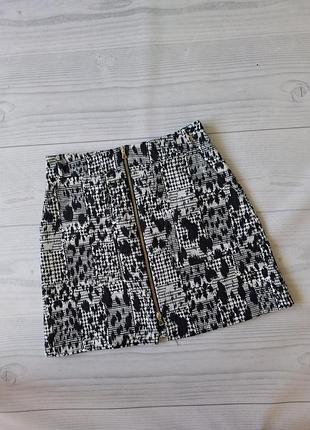 Юбка на молнии