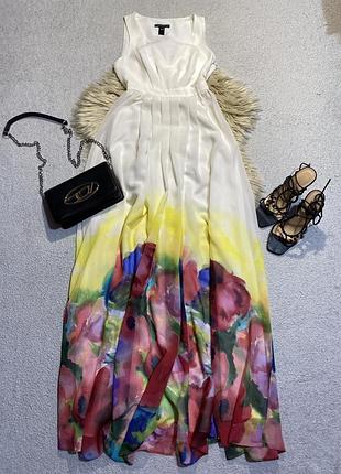 Шикарна подовжена сукня розмір xs