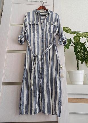 Платье лен 53 на 123 см