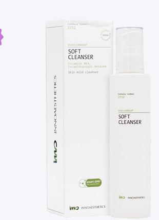 Очищающий гель для чувствительной кожи innoaesthetics soft cleanser