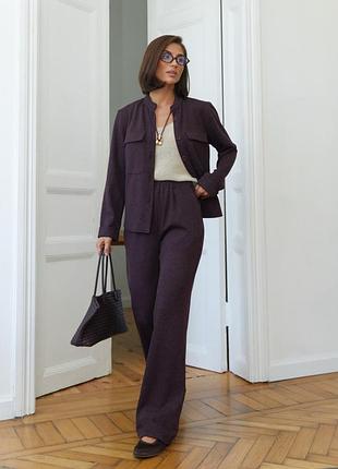 Костюм жіночий.
брючний костюм жіночий