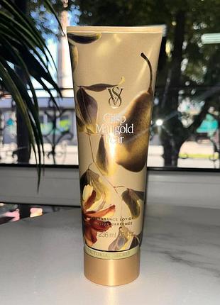 Парфюмированный лосьон для тела crisp marigold pear victorias secret 236ml
