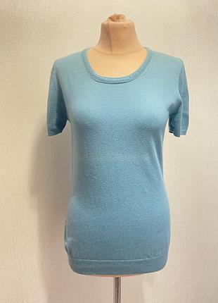 Бавовна кашемір кофта «американка» з коротким рукавом гольф