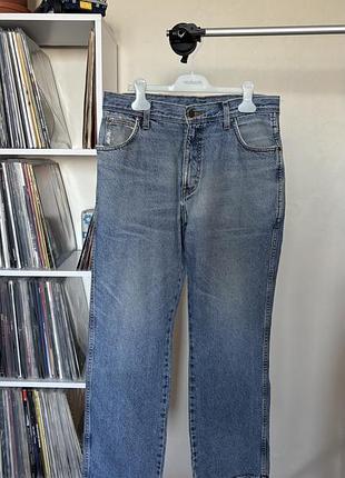 Вінтажні джинси wrangler w34 l30, прямі
