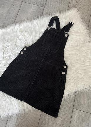 Вельветовий сарафан для дівчинки 8-10 років