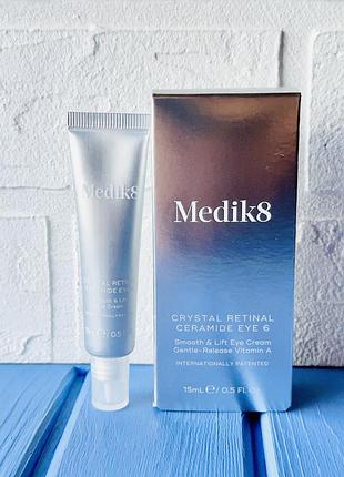 Medik8 crystal retinal ceramide eye 6 крем навколо очей з ретиналем та керамідами 15мл
