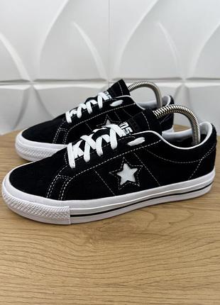 Оригінальні замшеві кеди converse cons