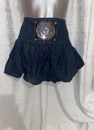 Юбка юбка зима весна осень мини джинс осень бренд
