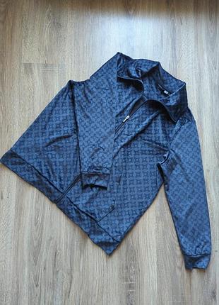 Стильная велюровая кофточка худи на молнии xl-xxl