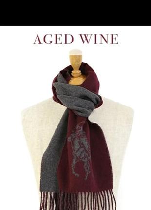 Шарф polo ralph lauren double-faced big pony двусторонний шарф ralph lauren big pony print (ups)