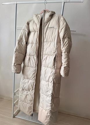 Куртка зимова довга жіноча columbia puffect long jacket