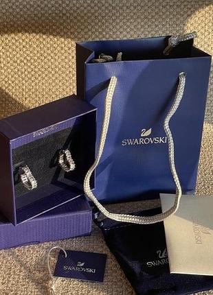 Сережки swarovski matrix