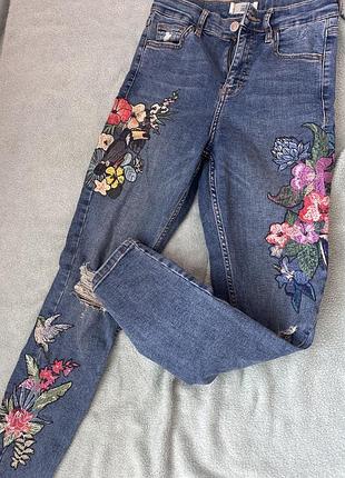 Джинси із вставками