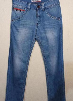 Стильні чоловічі джинси від бренду z.l.binnu (art of denim).розмір: w29 / l34
