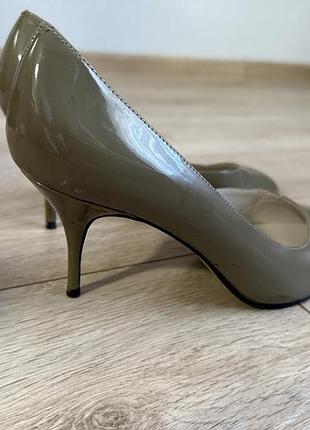 Туфлі човники шкіра