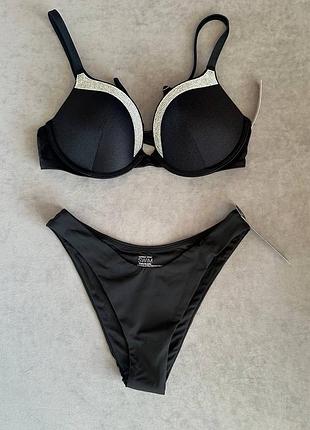 Купальник пуш-ап стразы оригинал victorias secret виктория сикрет
