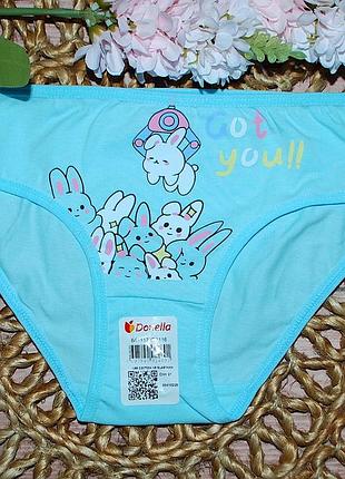 Трусики 6-7 зріст 122-128 донелла donella зайчики
