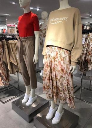 Спідниця максі плісе від бренду h&m