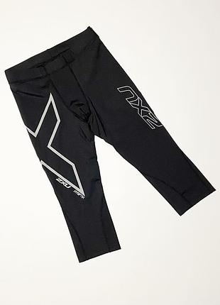 Чоловічі компресійні тайтси 2xu hyoptik 3/4