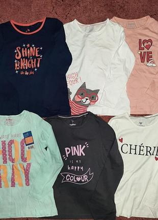 Реглан лонгслив 110-116 на 5-6 лет lupilu