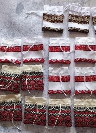 Мішечки 10 см х 12 мм лавандові мішечки 5 см х 11 см