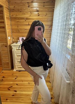 Sale!!! сорочка блуза без рукавів hm нова