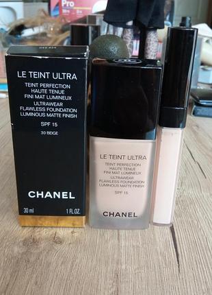 Тональный крем + консилер chanel