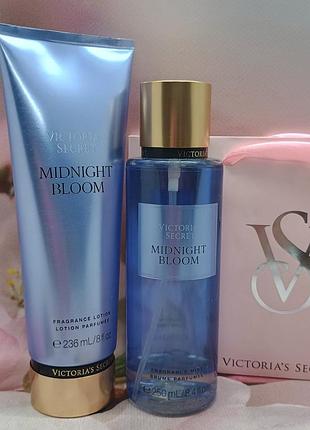Подарунковий набір midnight bloom (новий дизайн) victoria's secret 
оригінал із сша