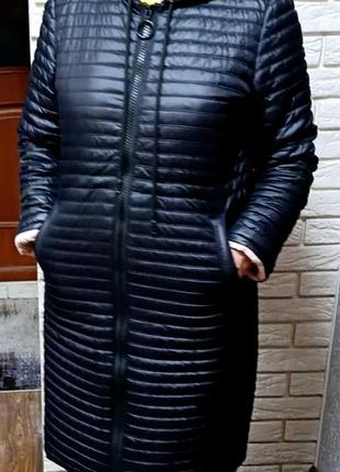 Куртка- пальто женское демисезонное, тонкий синтепон