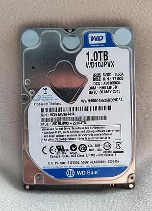 Жесткий диск wd 1tb wd10jpvx