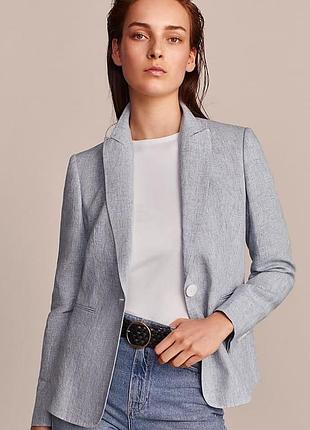 Льняний піджак від massimo dutti👌