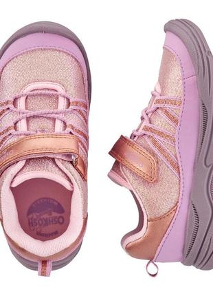 Крутые удобные кроссовки для девочки oshkosh (ошкош)