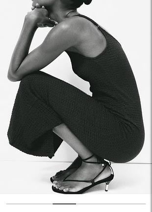 Текстурна міді сукня h&m l