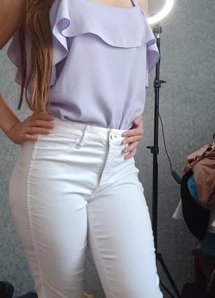 Сиреневая блузка, фиолетовая блузка