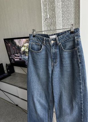 Жіночі базові джинси. трендової посадки. wide leg. можна носити як на низькій посадці так й на високій.