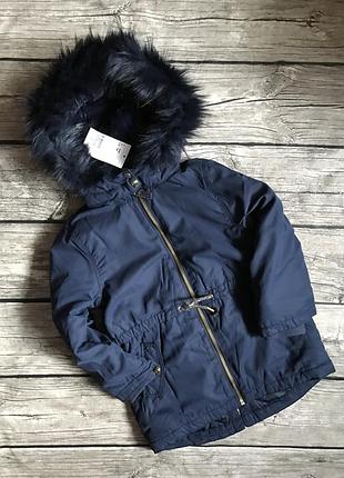 Парка на дівчинку hm 1,5-2 роки