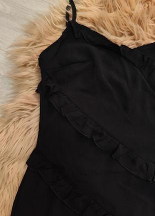 Короткое платье shein чёрное 3