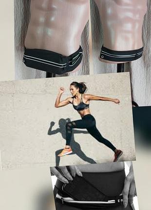 Спортивная сумка на пояс / бананка runbag