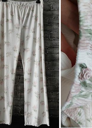 Женские пижамные штаны эластичные