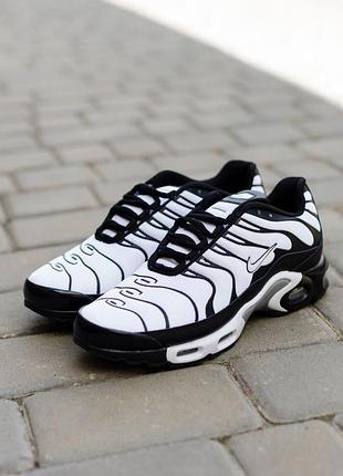 Мужские кроссовки nike tn • black white
