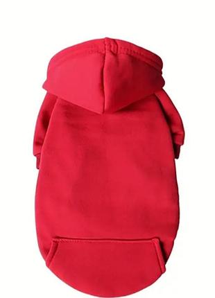 Толстовка для собак и котов, кофта для домашних любимцев, флис. терьер, чихуахуа и т.д. свитер для животных, худи. жилет на флисе.