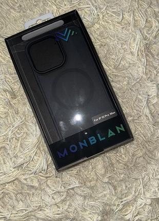 Чехол на айфон 15 про макс, 15 pro max,черный оригинал