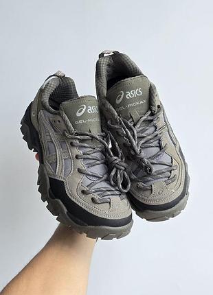 Мужские кроссовки asics gel-pickax • dark olive grey