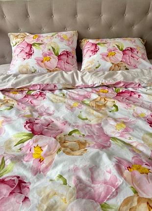 ▫️комплект постельного белья бязь пион кеол