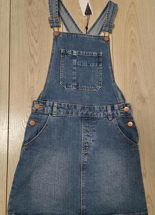 Джинсовый сарафан на девочку m&amp;co
