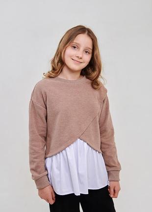 Світшот для дівчинки smil