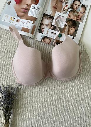 34e/75f бавовняний бюстгальтер з глибокою чашкою marks & spencer