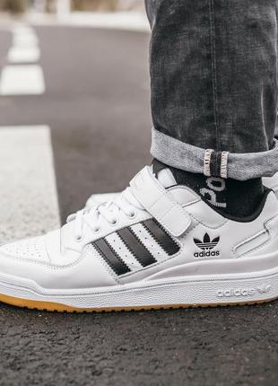 Adidas forum white black🆕 шикарные кроссовки адидас  🆕 купить наложенный платёж1 фото