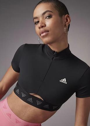 Топ з рукавами adidas