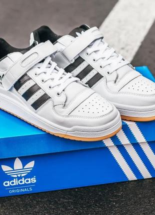 Adidas forum white black🆕 шикарные кроссовки адидас  🆕 купить наложенный платёж5 фото